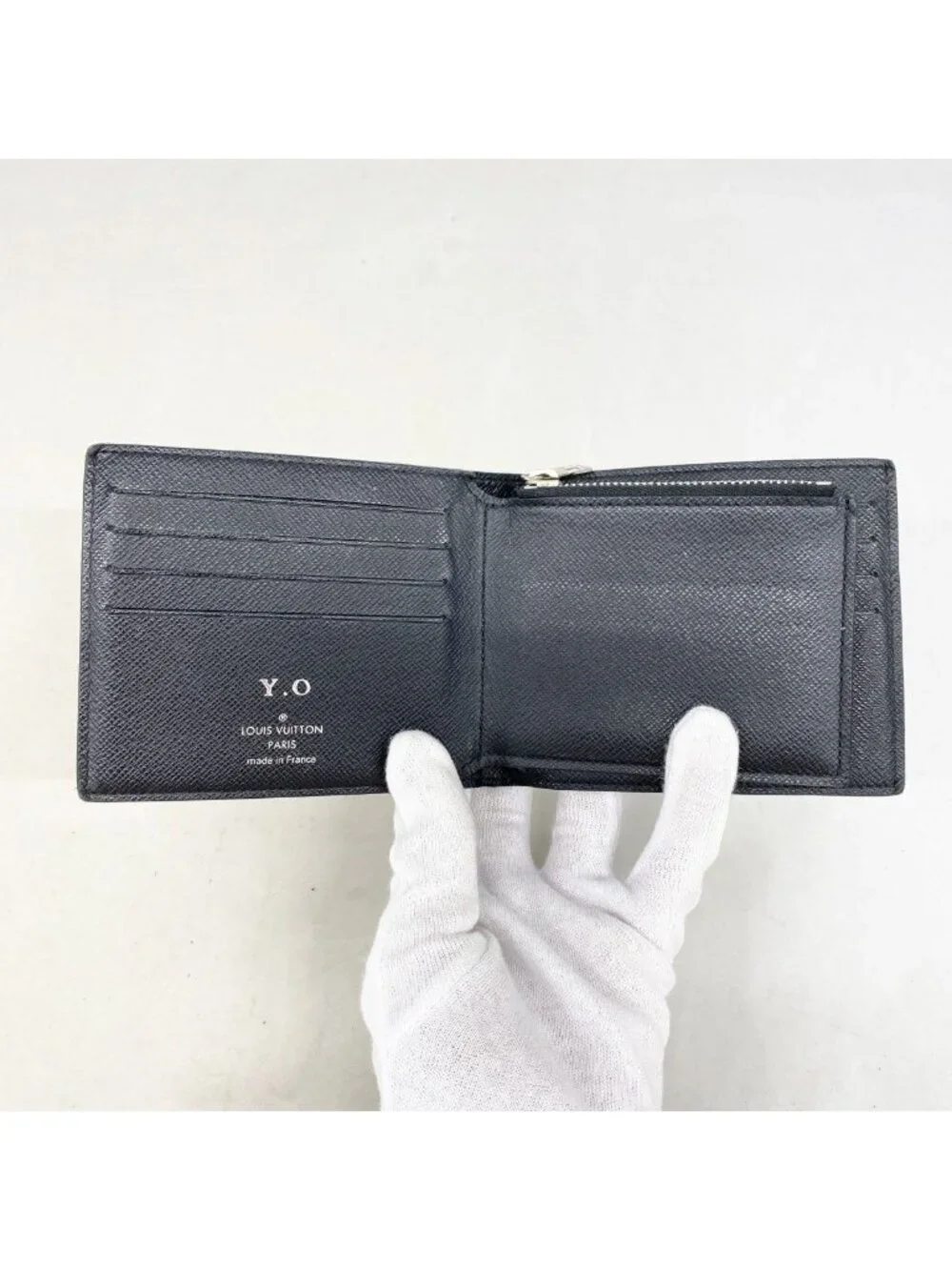 Louis Vuitton Wallet Damier Graphite Portefeuille Amerigo NM Black